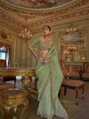Pichhawai Ruby Chiffon Embroidery Best Saree Wholesale Shop In Surat
